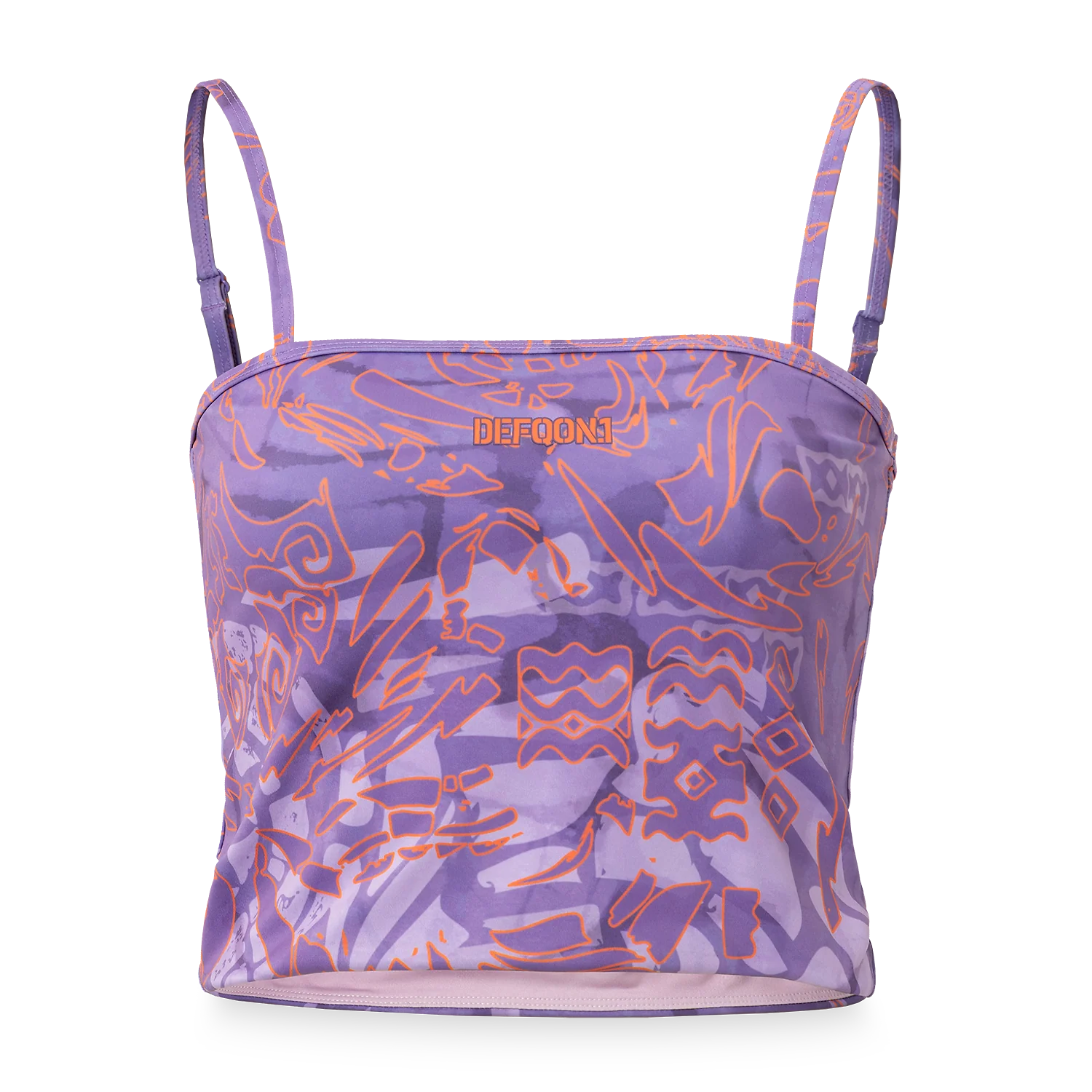 Defqon.1 Tie Dye Bandeau Top