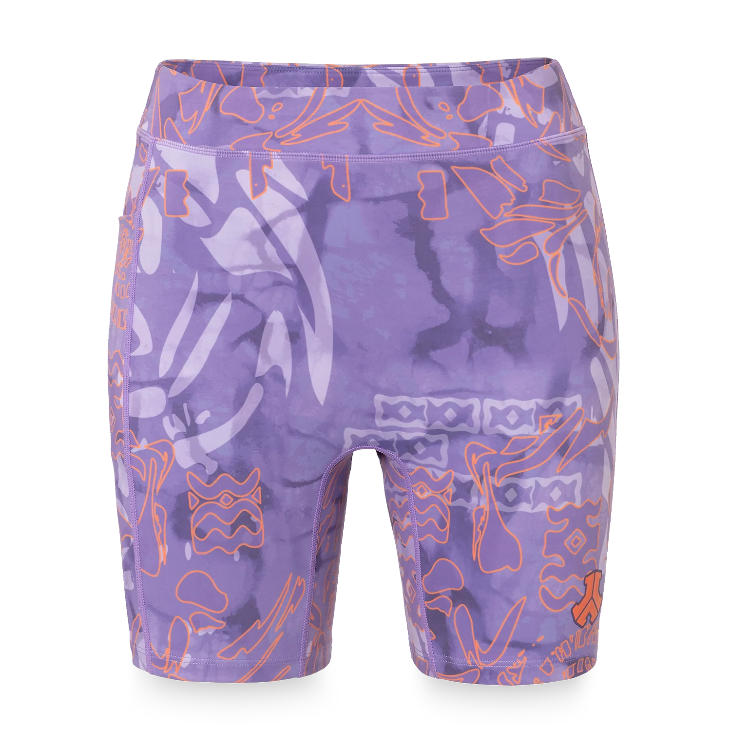 Defqon.1 Tie Dye Biker Shorts