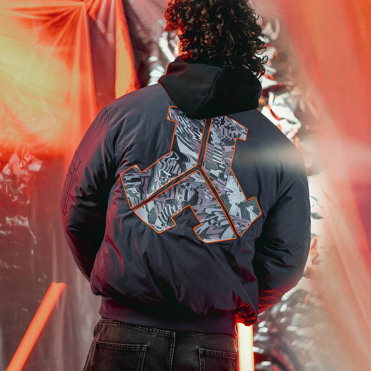 Defqon.1 One Tribe Oversized Bomber jacket - Image 2
