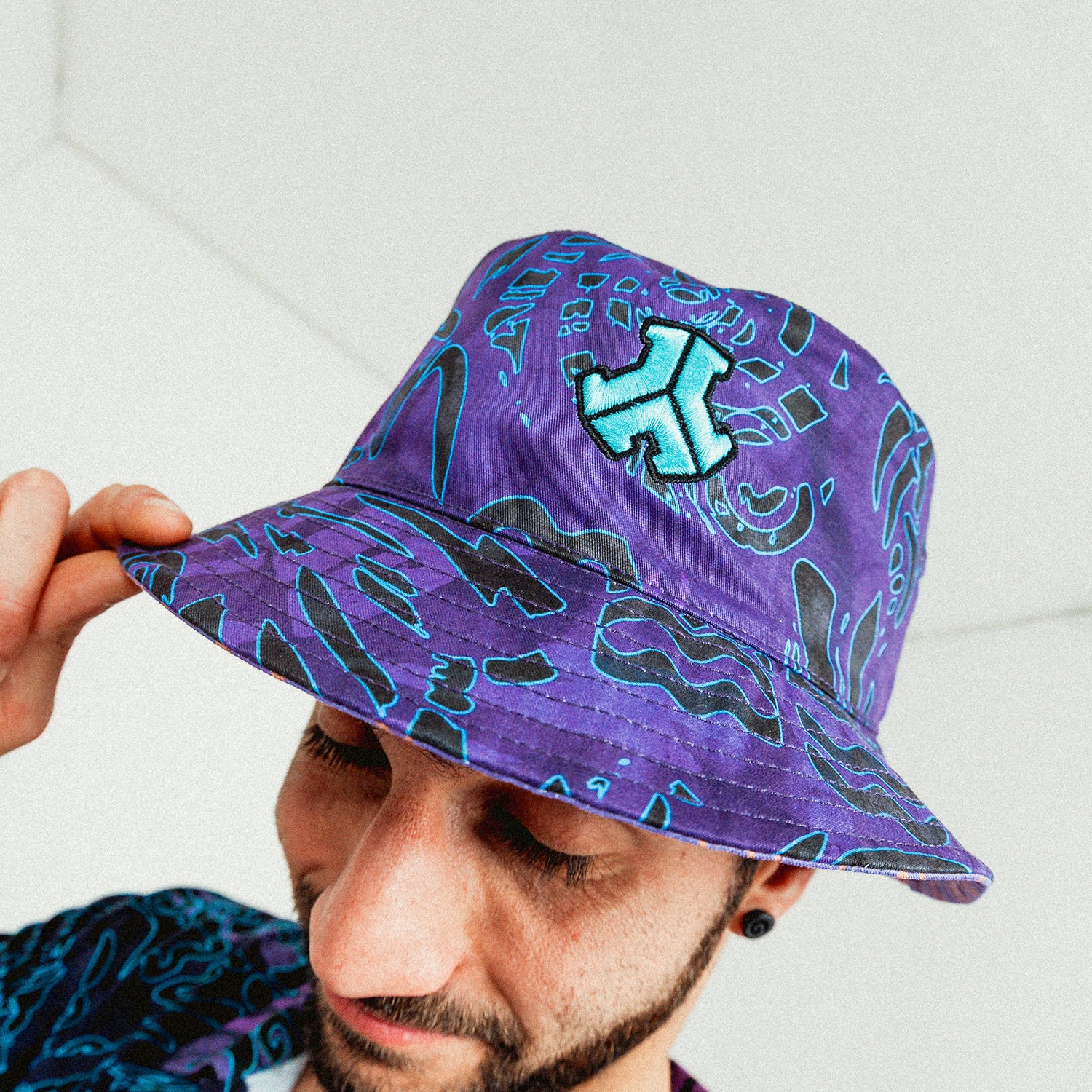 Defqon.1 Reversible Tie Dye Bucket hat - Image 5