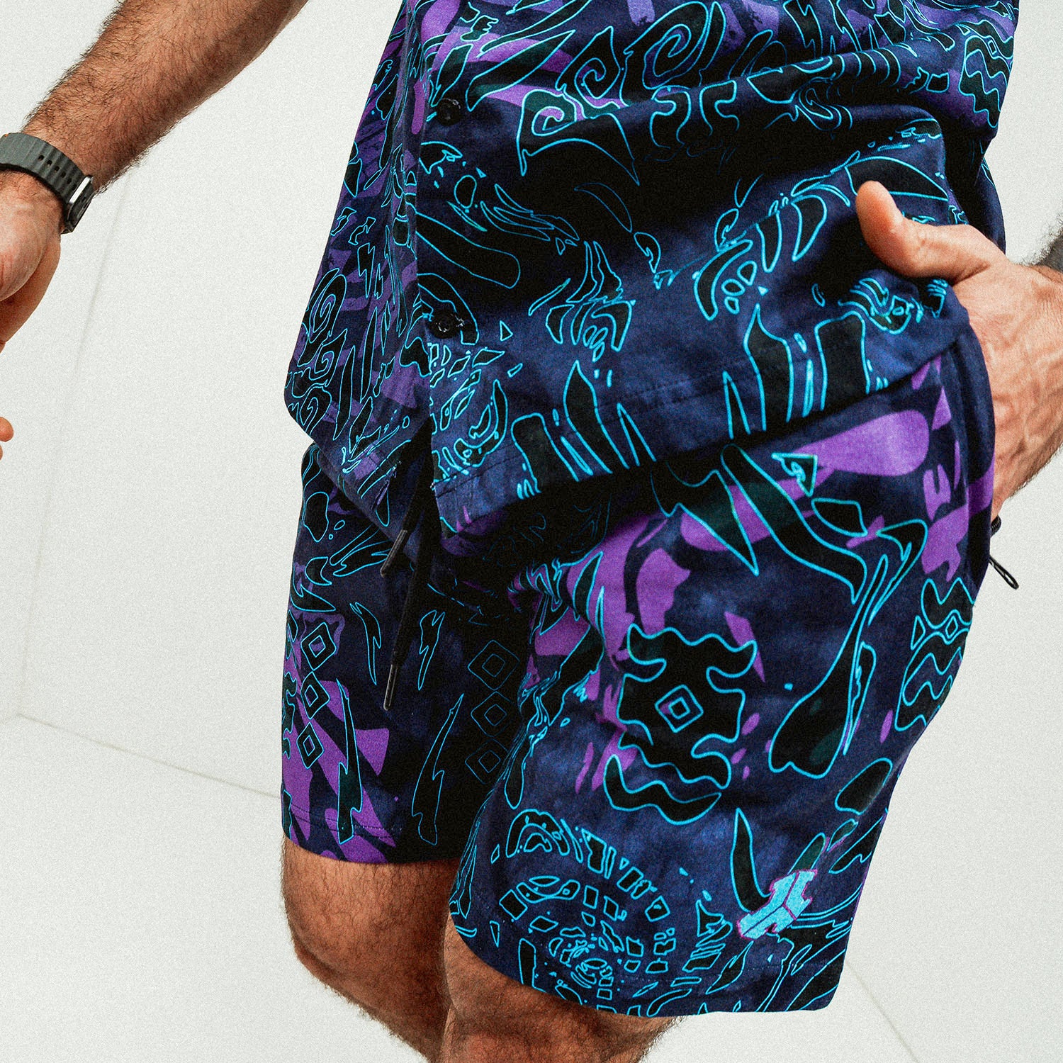 Defqon.1 Tie Dye Shorts - Image 2