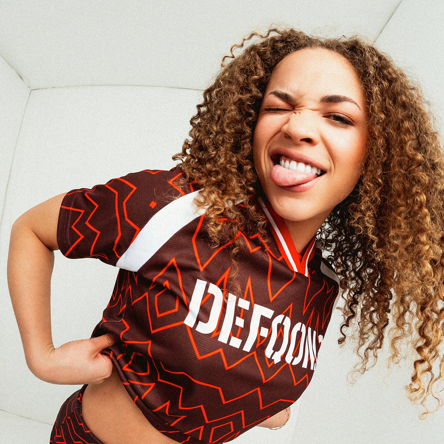 Defqon.1 cropped Football Shirt - Image 4