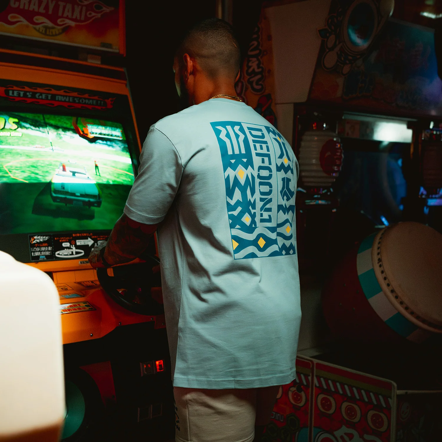 Defqon.1 Serene blue loose fit T-shirt - Image 2