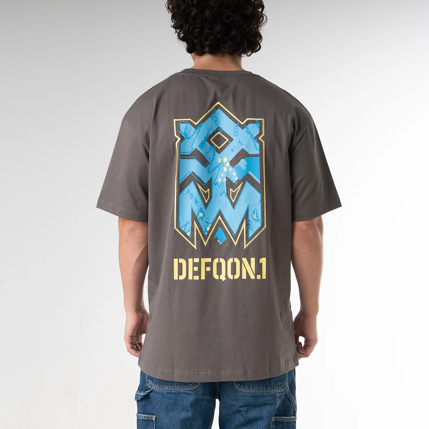 Defqon.1 Kick Off Mole Grey oversized T-shirt - Image 3
