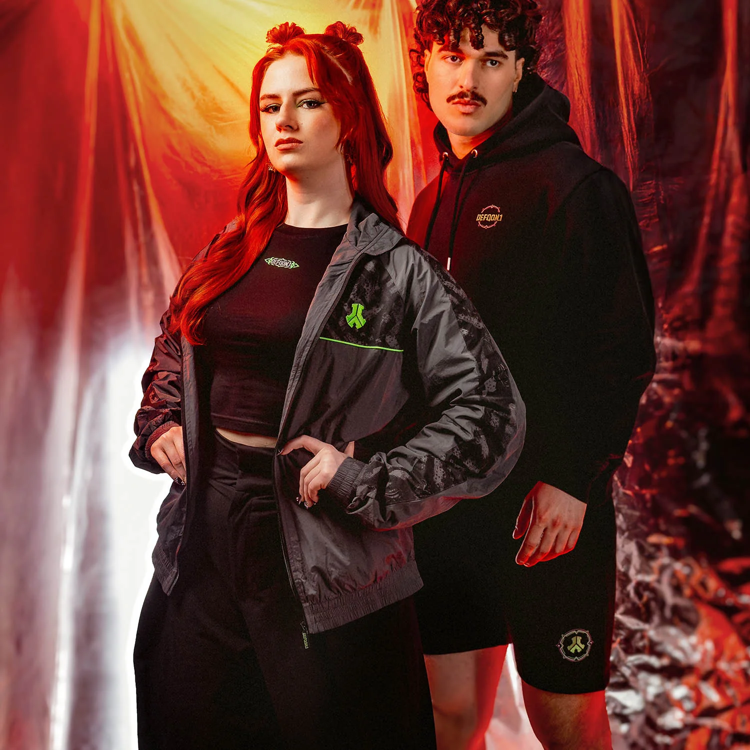 Defqon.1 Dark Grey loose Track jacket - Image 5